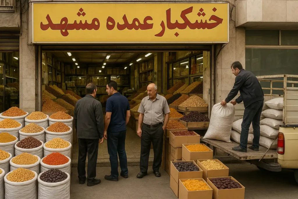 خرید عمده آجیل - بانوجیل (خشکبار سبزوار)